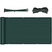 Los mejores  - Sekey Pantalla para Balcón Jardín Protección de Privacidad HDPE 220 g-m²- Protección UV- Resistente al Viento y al Agua…